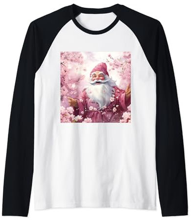 Cerisier en fleurs de carnaval Père Noël rose grand défilé Manche Raglan