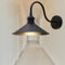 bamyum Champion Wandleuchte Innen aus Metall Schwarz, Wandlampe Innen, Wanddeko Wohnzimmer, Wandlampe Badezimmer, Wandleuchte Schlafzimmer, Deko Wohnzimmer, Wandlampe Groß, Leuchter, Wandleuchte