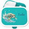 Brotdose Kinder Campus für Mepal - Brotbox Schildkröte Lunchbox Schildi Vesperbox Panzertier I Turtle - 750 ml - Türkis - name meerestiere schildkröten unterwasser snackbox brotbüchse brotdosen