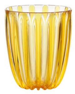 GUZZINI - Trinkglas Dolcevita, Bio-Based Plastic, Amber, 8,5x8,5xh10