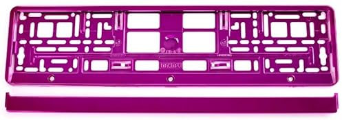 Kennzeichenhalter pink Kennzeichenhalterung