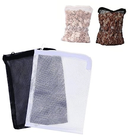 Kisangel 15x20cm Nylon Filterbeutel Für Aquarium Und Gartenteich Und Jeweils Ideal Für Effektive Filtration Und Einfachen Austausch