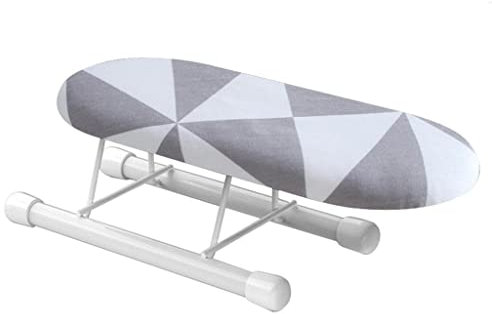 MKOJU Small Ironing Board Collapsible Table Top With Legs Countertop Folding Convenient