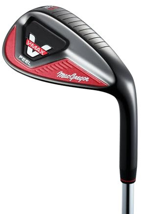 MACGREGOR V-Max-Mazza da Golf Leggera Regulard Flex Wedge, Cuneo Club Uomo, Nero, Taglia Unica