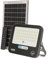M Ledme - Foco Solar Led 100W con mando a distancia, 1000 lumens, regulable intensidad de luz, IP65, Color Luz Fría (6000k), batería de gran capacidad 10.000 mAh. Longitud del cable 2,10M