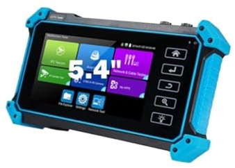 DIGNIFE CCTV-Testmonitor Auto HD IPC5100C Plus Full 8MP CVI TVI AHD Analog 6 IN 1 VGA & 4K Eingang Mit Kabel Tracer POE IP Kamera CCTV Tester Monitor(No SDI)