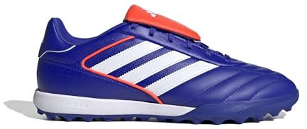 adidas Copa Gloro 2 Turf Sneaker für Erwachsene, Unisex-Erwachsene, Lucid Blue White Solar Red, 43 1/3 EU