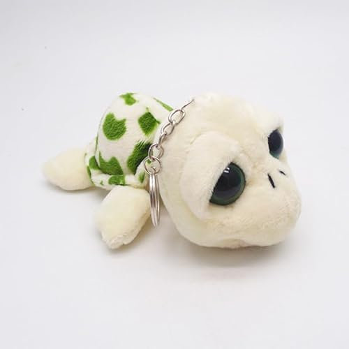Mini Schildkröte Plüsch Tier Plüsch Tier Spielzeug Niedliches Plüsch-Meeres schildkröte Puppe Schlüssel anhänger Cartoon Plüsch Puppe für Geburtstags Geschenk Tasche Zubehör