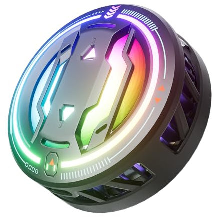 Cell Phone Cooler, Magnetic Phone Cooling Fan for iPhone/Android/Tablet/iPad, iPhone Series, Mobile Phone Radiator, RS6