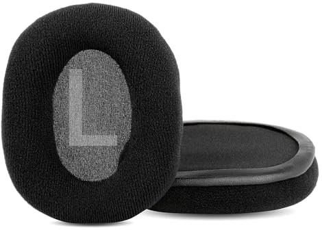 ACCOUTA Ohrpolsterkissen kompatibel mit Sony WH-RF400R MDR-RF895R MDR-RF895RK MDR-RF995RK Kopfhörern, Ersatz-Ohrpolster mit warmem, weicherem Stoff und hochdichtem Schaum