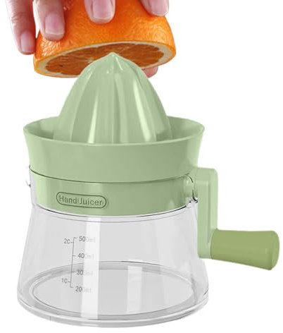 Manual Squeezer Juicer, Household Portable Fruit Press, Labor-Saving Hand Juice Extractor, 7.08 x 5.51 x 4.92 Inch Celery and Vegetables, Ideal for Fruits Tool