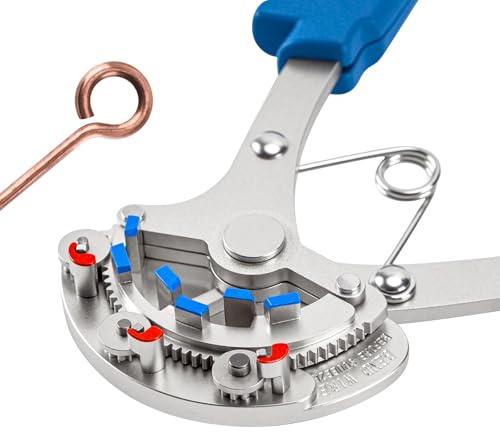 Looper Pliers in One Step for Jewelry Making, 1.5mm-2.25mm-3mm Looping Size, Beading Looper Tool, Wire Looping Pliers for 24-18 Gauge Craft Wire, Patented