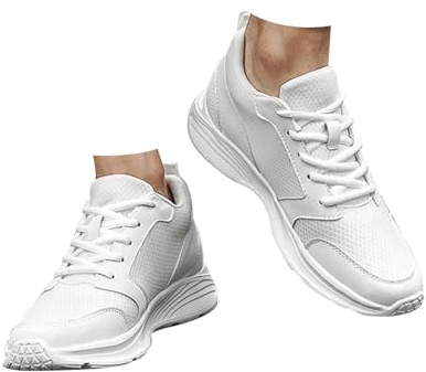 Generisch Elevate Shoes Herren 10 cm 4/6/8/10 Höhe Elevateshoes Schuhe Die Größer Machen Rhöhung Sneaker Bequeme Und Atmungsaktive Aufzug Turnschuhe Walkingschuhe Sportschuhe