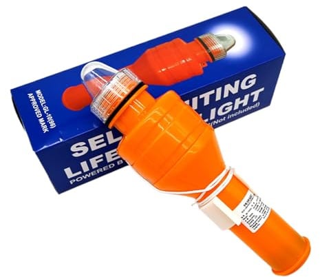 Boetta Luminosa Galleggiante Star - Boetta Luminosa Galleggiante | Torcia a Led Per Salvagente | Luce a Led Per Salvagente | Barra Lampeggiante Di Avviso Galleggiante | Lampada Di Segnalazione Visiva