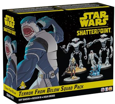 Asmodee | Star Wars: Shatterpoint Terror From Below Squad Pack | Tabletop Miniatures Game | Ages 14+ | 2 Players | 90+ Minutes Playing Time