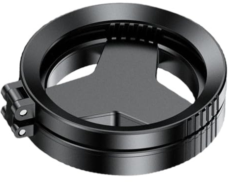 Magnetic Lens Mount - Phone Filter Adapter for Photography | PP Glass Build with 52mm Ring, Anti Glare Clip On Tool, Camera Accessory for Travel Portrait Landscape Architecture
