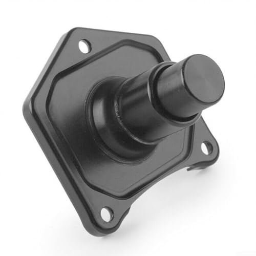 Springwillfly Starter-Magnet-Endabdeckung mit Druckknopf für Twin Cam und für Dyna-Motorräder, kompatibel mit 1991 und höher, funktioniert mit 1 2/1 4 K/Watt Startern