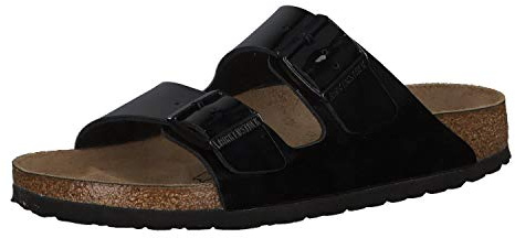 Birkenstock Arizona Mules/Clogs Women Black - 7.5 - Mules Shoes