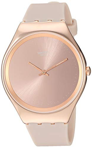 Swatch Femmes Analogique Quartz Montre avec Bracelet en Silicone SYXG101
