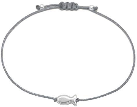 Selfmade Jewelry Konfirmation Geschenk, Kommunion Geschenk Junge - Glücksbringer Fisch Armband, Perfekte Geschenke zur Kommunion