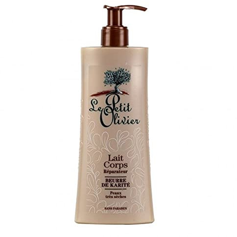 Le Petit Olivier Lait Corps Réparateur Beurre de Karité Peaux Très Sèches 250ml (lot de 3)