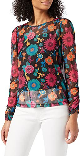 Louche FILLIPPA-70'S-Floral Blouse, Multi, 16 Femme