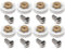 Jdon-hats FJY-WHEEL 8 Pieces V Grooved 19MM Wheel Dia Shower Door Wheel Runner Roller
