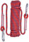 NorthPada Static Nylon Heavy Duty Outdoor Climbing Rope for Knotting Practice, Arborist Tree Work, Marine Anchor Boat, Rappelling Emergency, Swing, 10mm x 20 Meters Red
