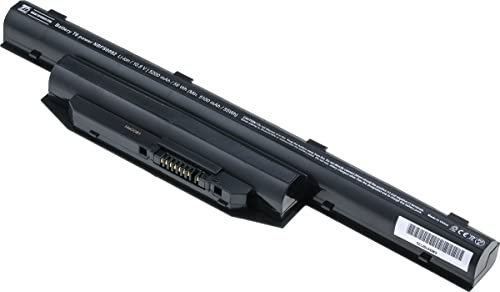 T6 Power Akku für Fujitsu Siemens LifeBook E754, Li-Ion, 10,8V, 5200mAh (56Wh), schwarz
