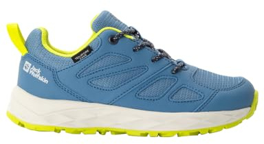 Jack Wolfskin Unisex Kinder Woodland 2 Texapore Low Walking-Schuh, Elemental Blue, 34 EU