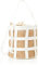 ALARY Women's Beuteltasche Handtasche mit Schulterriemen, Weiss