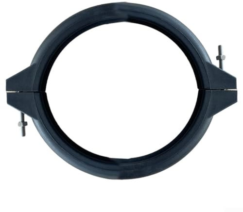 SPORTARC Collier de serrage pour filtre à sable de piscine, pince de filtre à sable, bride de rechange pour valve de 3,8 cm avec écrou et boulon