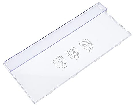 sparefixd Pannello frontale per cassetto frigorifero e congelatore Beko CFP1691DX CFP1691W