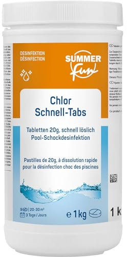 Summer Fun Chlor Schnell-Tabs 20 g - 1 kg