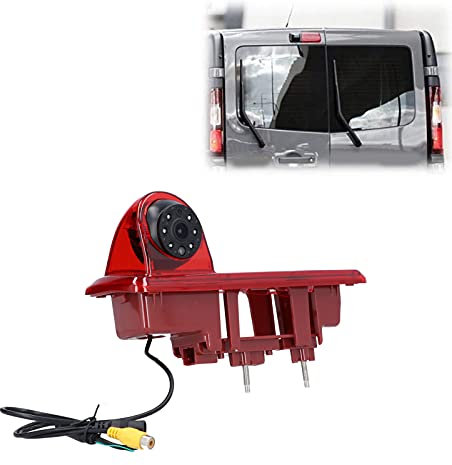 Park-Rückfahrkamera, Auto-Rückfahrkamera mit 8 IR-LED, 170° Weitwinkel-Nachtsicht-Backup-HD-Rückfahrkamera, Passend für Vivaro 2014