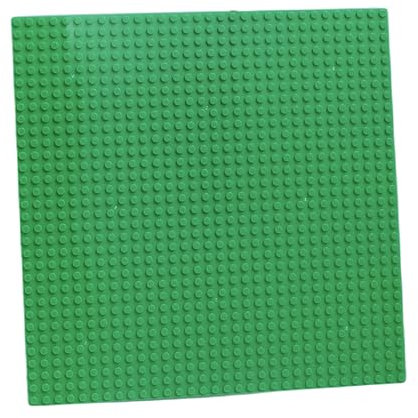 Florappy Classic Baseplate, Building Base, 10x10 Build and Display Board, 32x32 Stud Compatible with All Major Brands (Green, 7, piece)