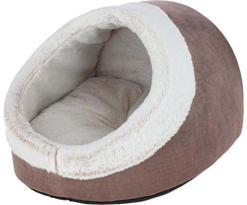 Kerbl Pet Kuschelhöhle Jana, braun, 43x54x35 cm