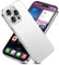 Mearar Anzeige gefälschte Spielzeug Telefon Handy Metallic-Modell Nicht funktionierende Replik 1:1 Telefon für Phone 16 promax gefälschte Spielzeug Handy, 16 pro max Silber Farbbildschirm