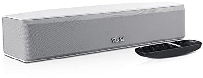 Teufel CINEBAR One Barra de Sonido Bluetooth para música Juegos Película PC Juego Consola Portátil - Blanco