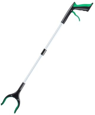 BOGAZY Pince PréHension Sélecteur À Long Manche Pliable Rotatif, Outil De Préhension, Ramasseur De Déchets De Pêche Reacher Tool(Grün)