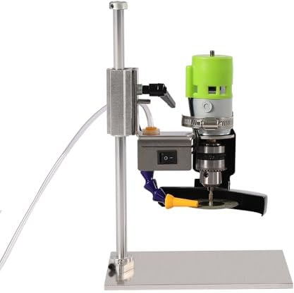 Coupe-bouteille électrique en verre - 6000 tr/min - 150 W - Coupe-verre électrique - 2000-6000 tr/min - Outil de coupe pour bouteilles de vin, verre de mer - Pot de fleurs DIY