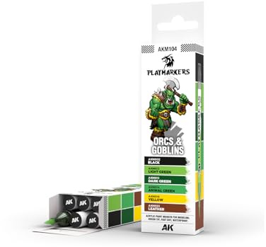 AK PLAYMARKERS SET AKM104 ORCS & GOBLINS (6x)