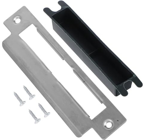 ARTIBETTER Sicherheitsplatte Für Türschlösser: Riegelverstärkungsplatte Aus Edelstahl – Türpfostenschutz Für Die Von Krankenhäusern, Schulen Und Bürogebäuden