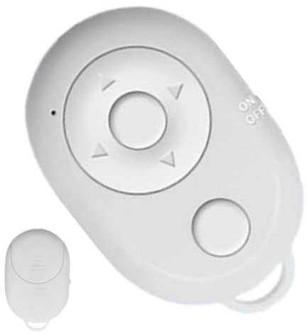 Wireless Video Scrolling - Fingertips - Mini Controller, Camcorder Button Remote, Photo Recording Device | Portable Control Gadget Kit, Vlogging Controller with Adjustment for Smartphone -Ger