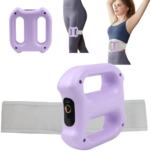 Multifunktionaler Ganzkörper-Faszienring, 5 Gänge mit Timer-Funktion Elektrisches Faszien Massagegerät Bauch, Ergonomisches Massageroller mit Vibration Bauch für Rücken Beine Oberschenkel