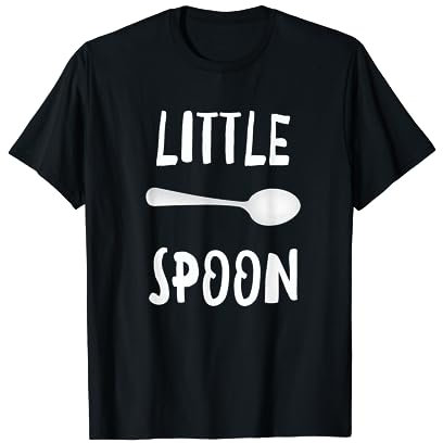 Little Spoon T-Shirt Funny Matching Family Couple Shirts T-Shirt