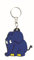 3D-Schlüsselanhänger Der blaue Elefant aus der Sendung mit der Maus: mit Schlüsselring, 4 cm: Taschenanhänger Schlüsselringanhänger (Die Maus)