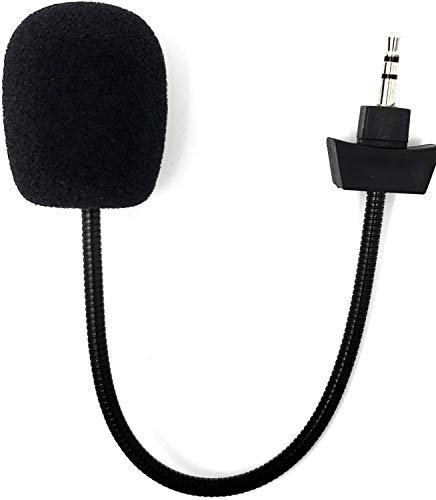 TNE Replacement 2.5mm Microphone Boom Game Mic for PDP Afterglow AG9 Legendary Collection Sound of Justice AG 9+ Armored Wireless Xbox One PS4 PlayStation 4 Nintendo Switch Gaming Headphones
