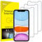 JETech Protector de Pantalla para iPhone 11 y iPhone XR 6,1, Vidrio Cristal Templado, 3 Unidades