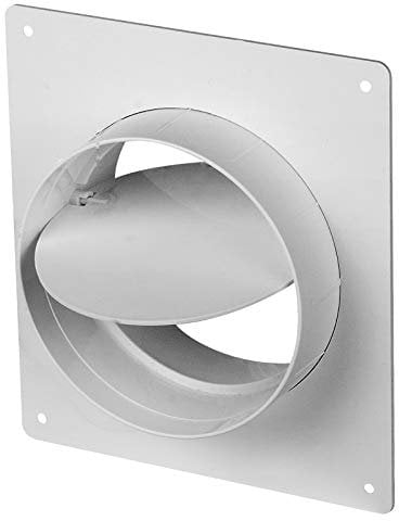 VONLIS® Clapet anti-retour en plastique pour tuyau d'aération - Diamètre : 150 mm